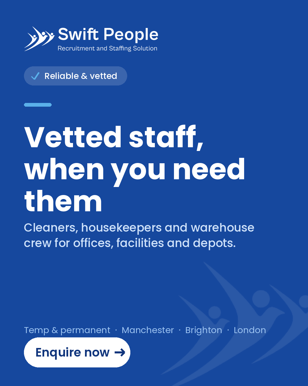 Swift People — concept creative