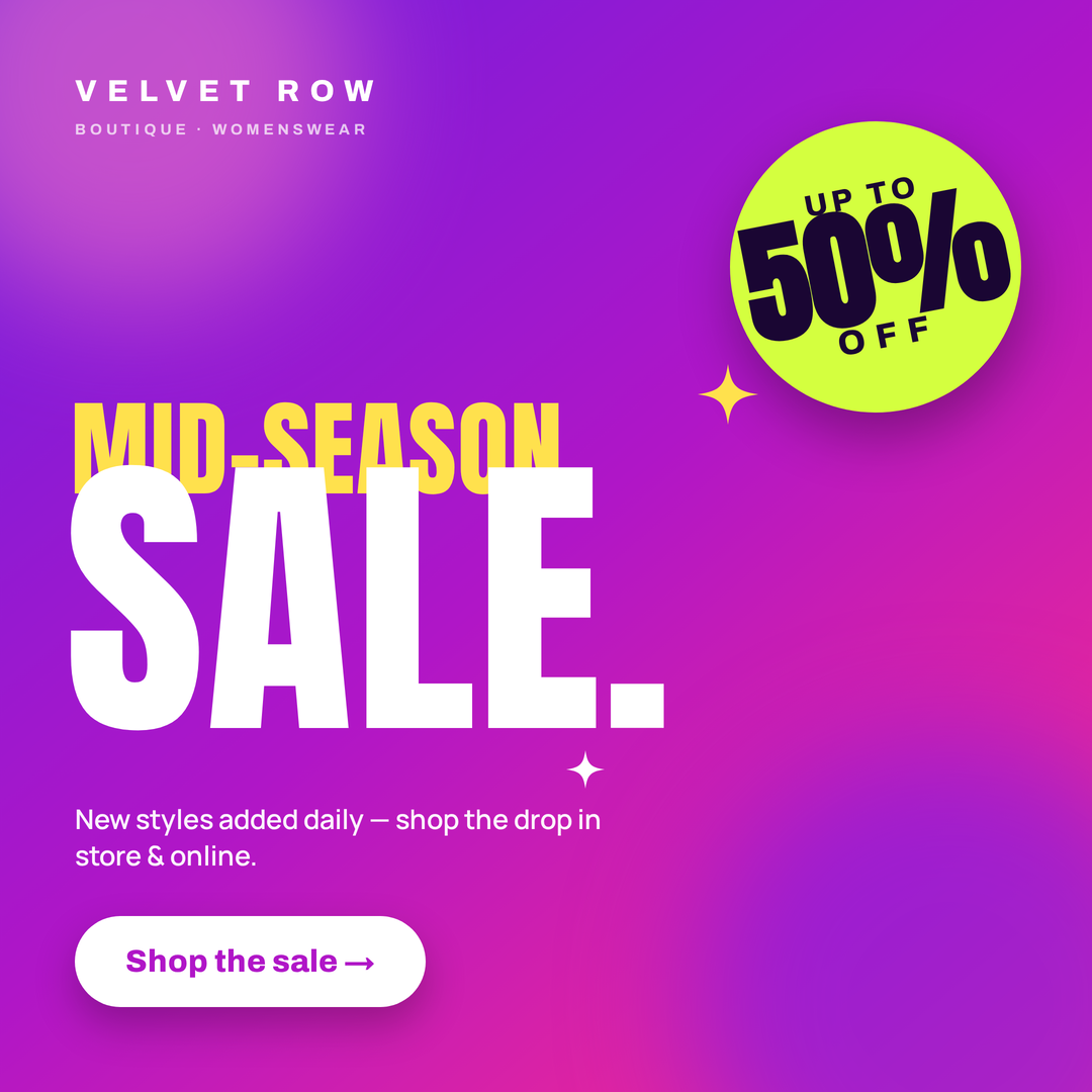 Velvet Row — concept creative